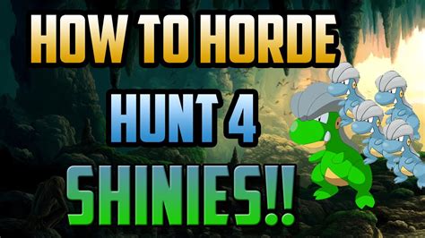SHINY HORDE TUTORIAL/GUIDE! .
